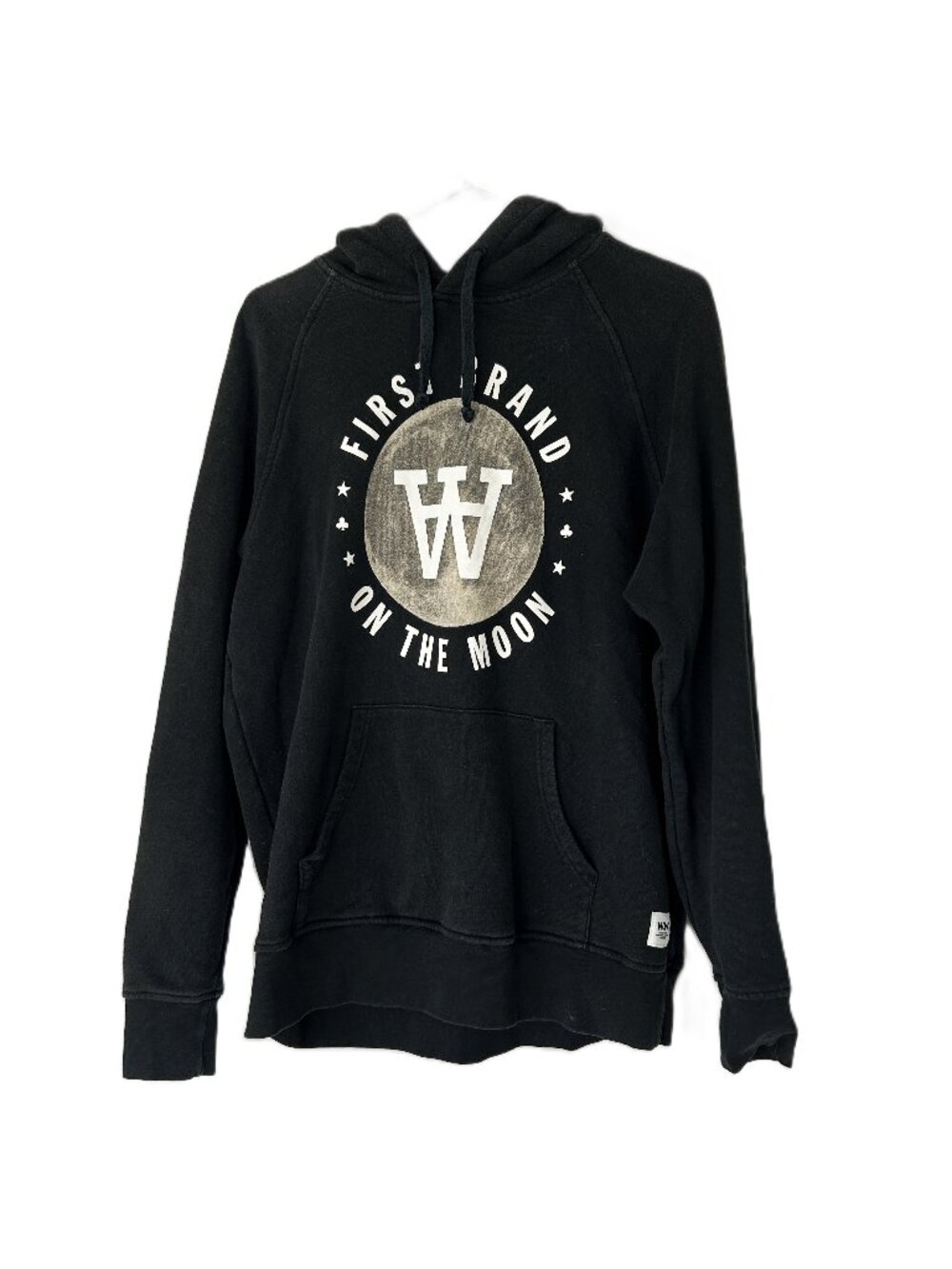 Wood Wood AA First Brand On The Moon Hoddie Black L